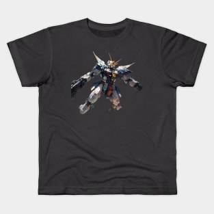 Galactic Warriors: Gundam Space Battles Kids T-Shirt